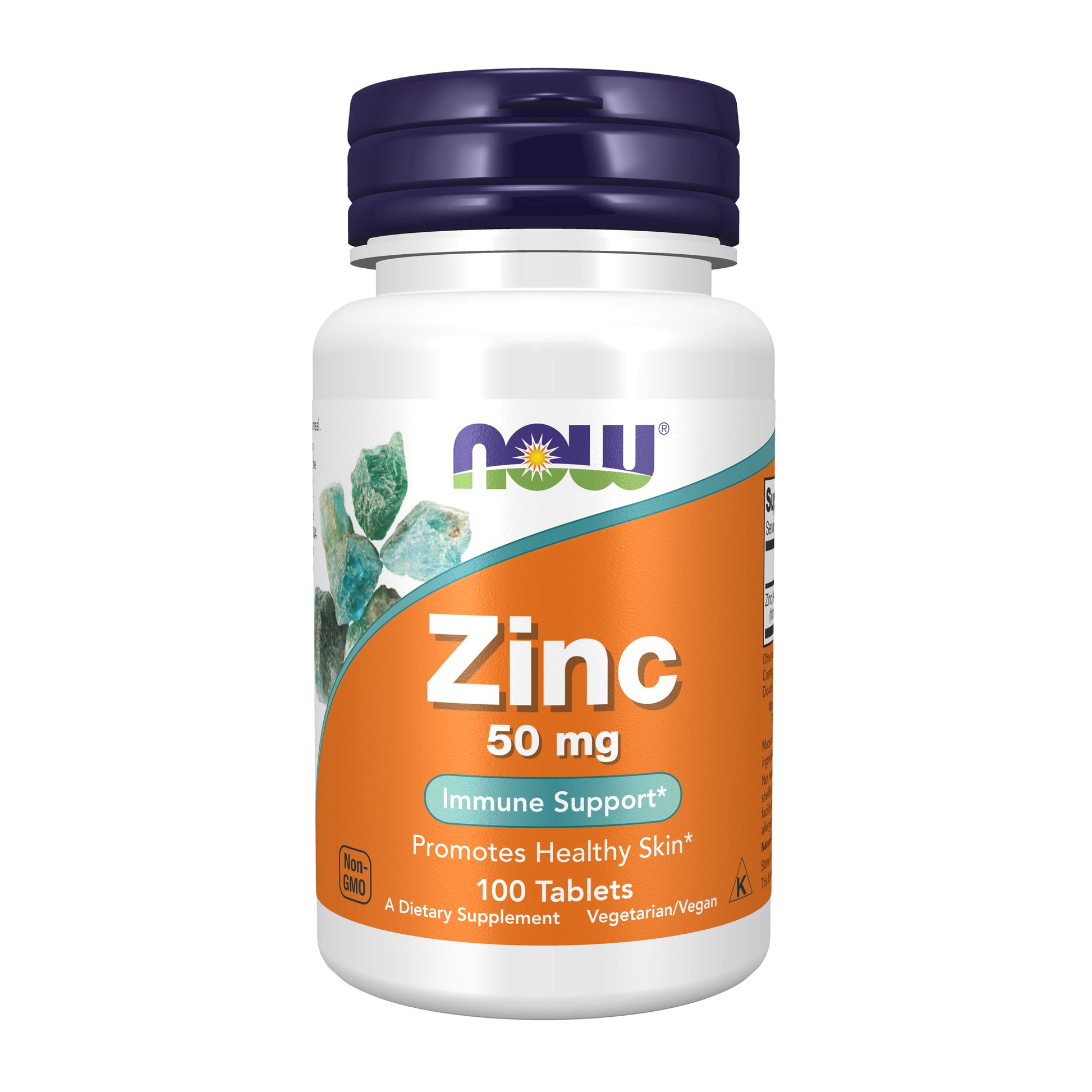 now - zinc 50 mg - 100 tablets