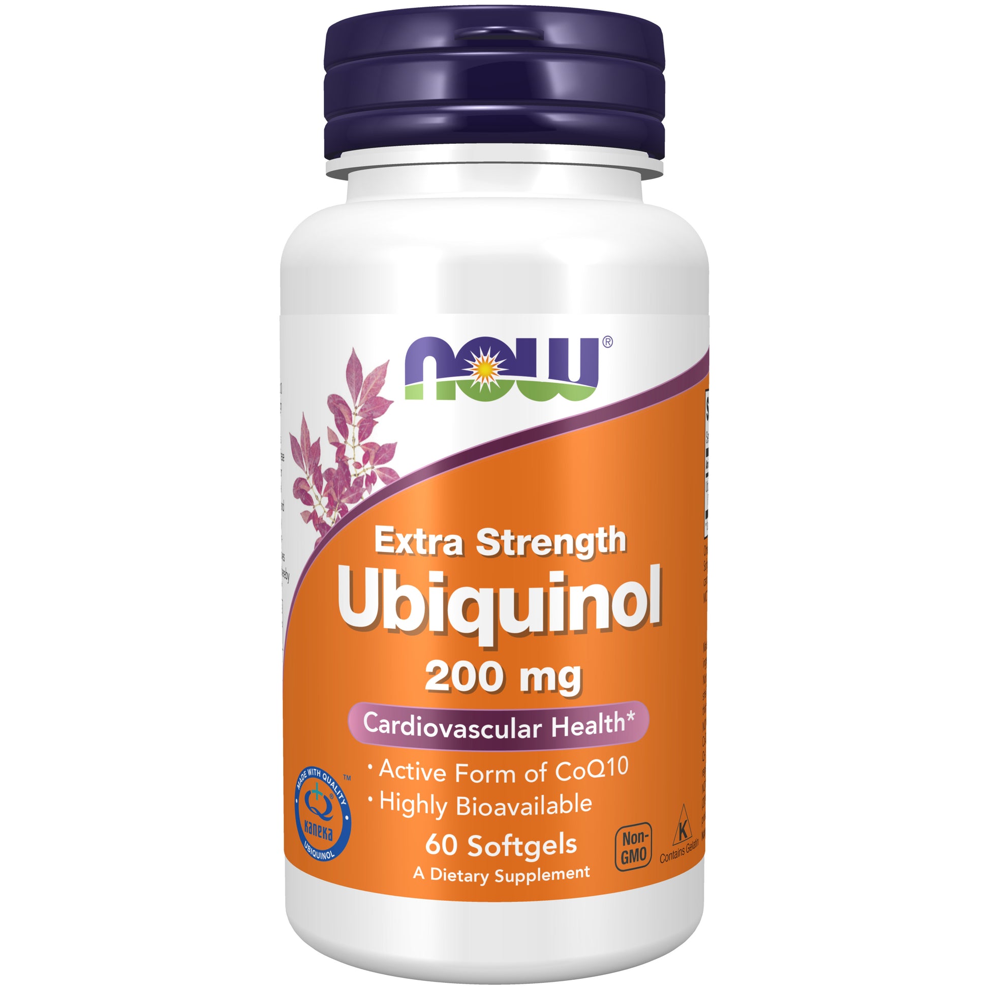 now - ubiquinol 200 mg - 60 softgels