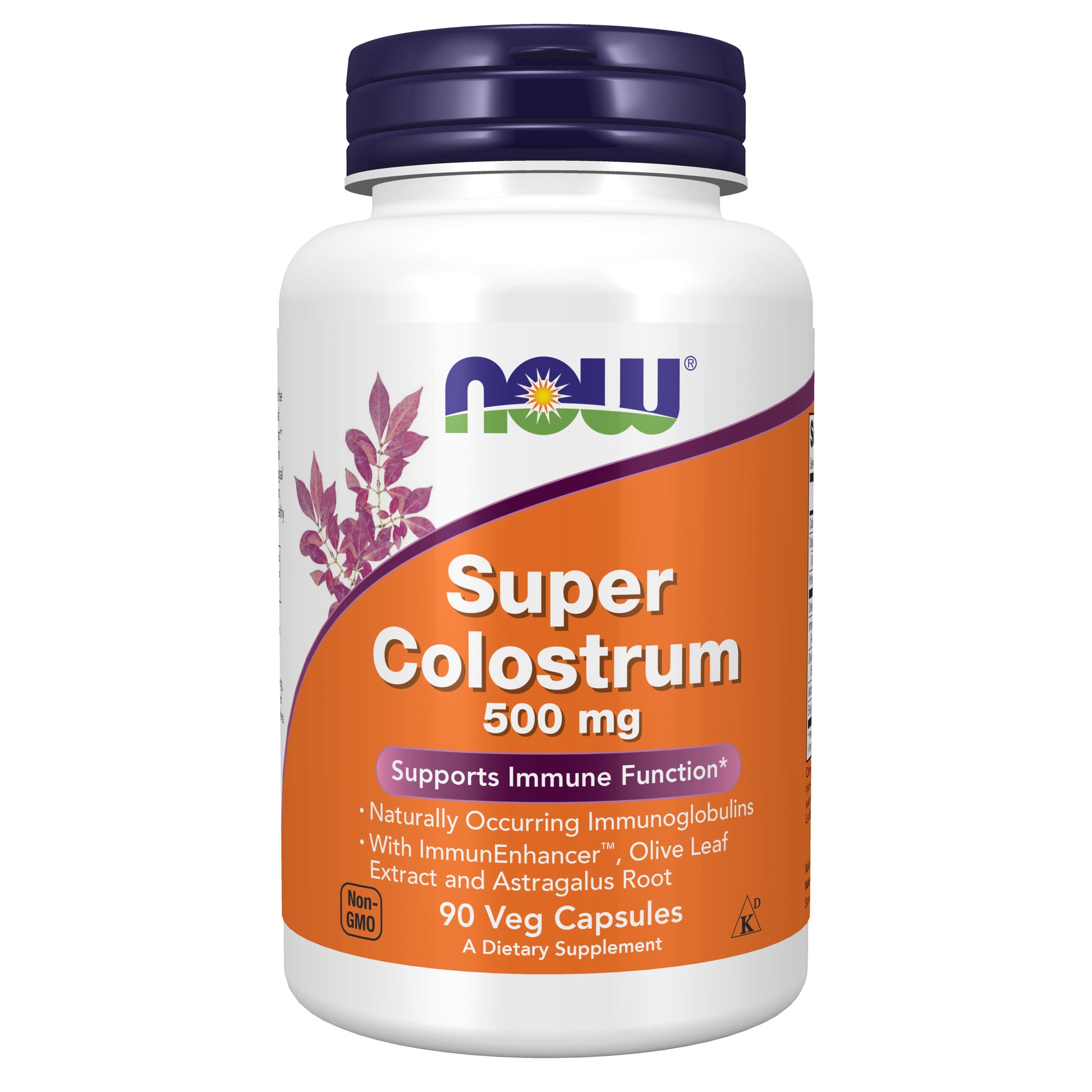now - super colostrum 500 mg - 90 veg capsules