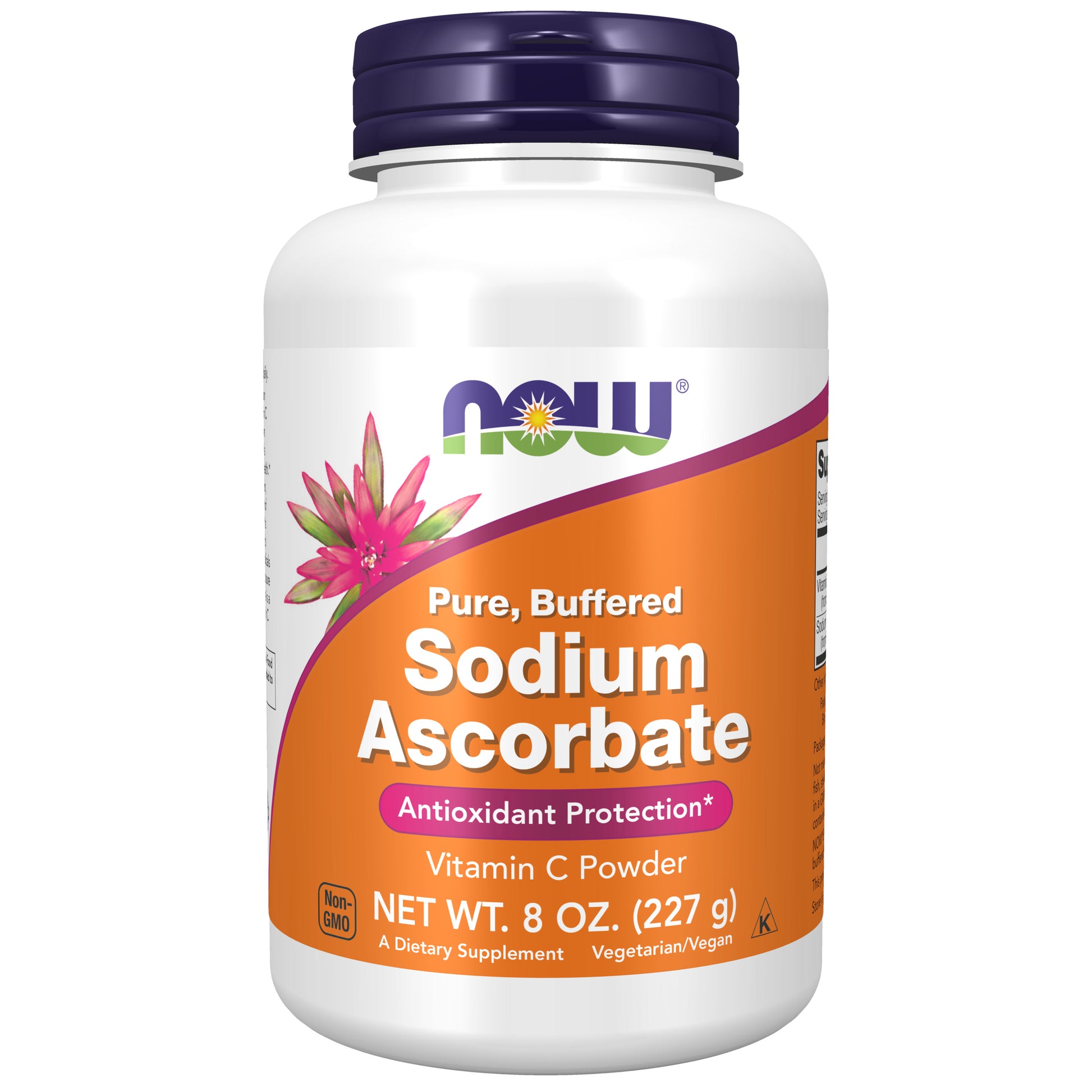now - sodium ascorbate powder, 227 gramas