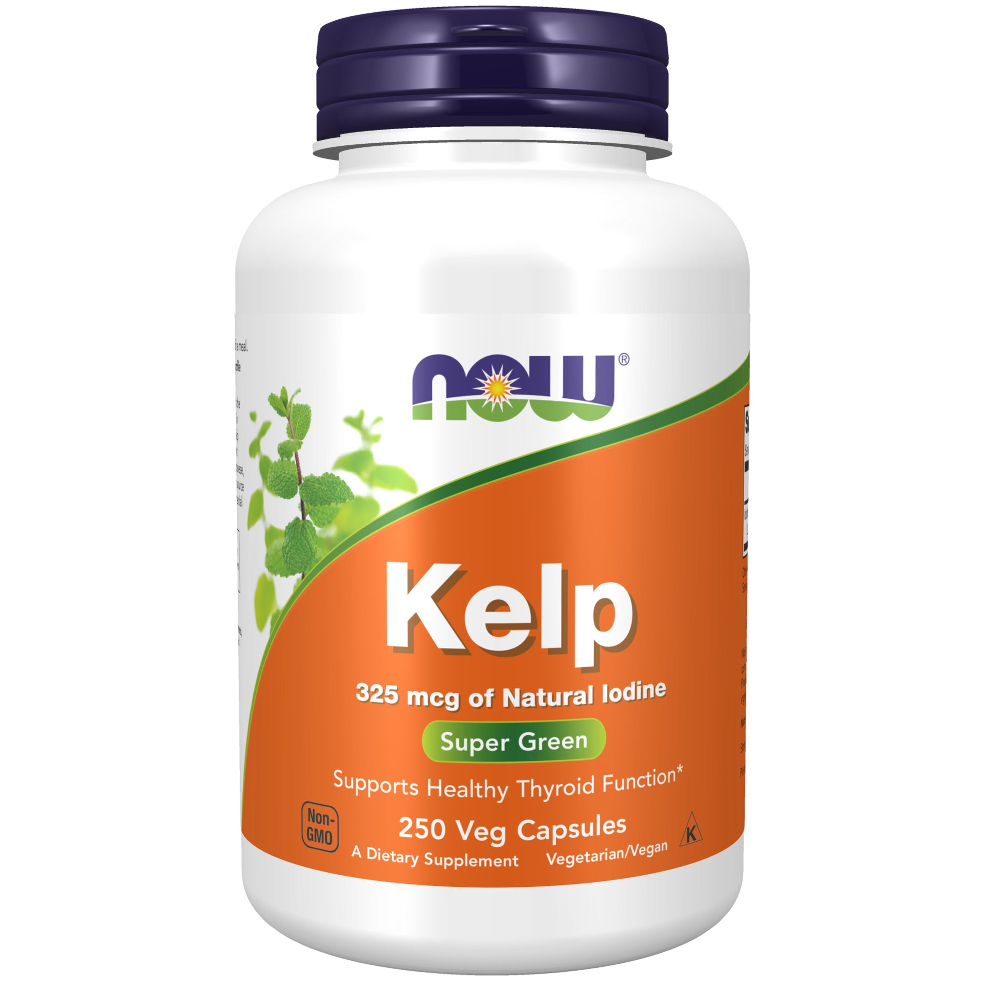 now - kelp 325 mcg - 250 veg capsules