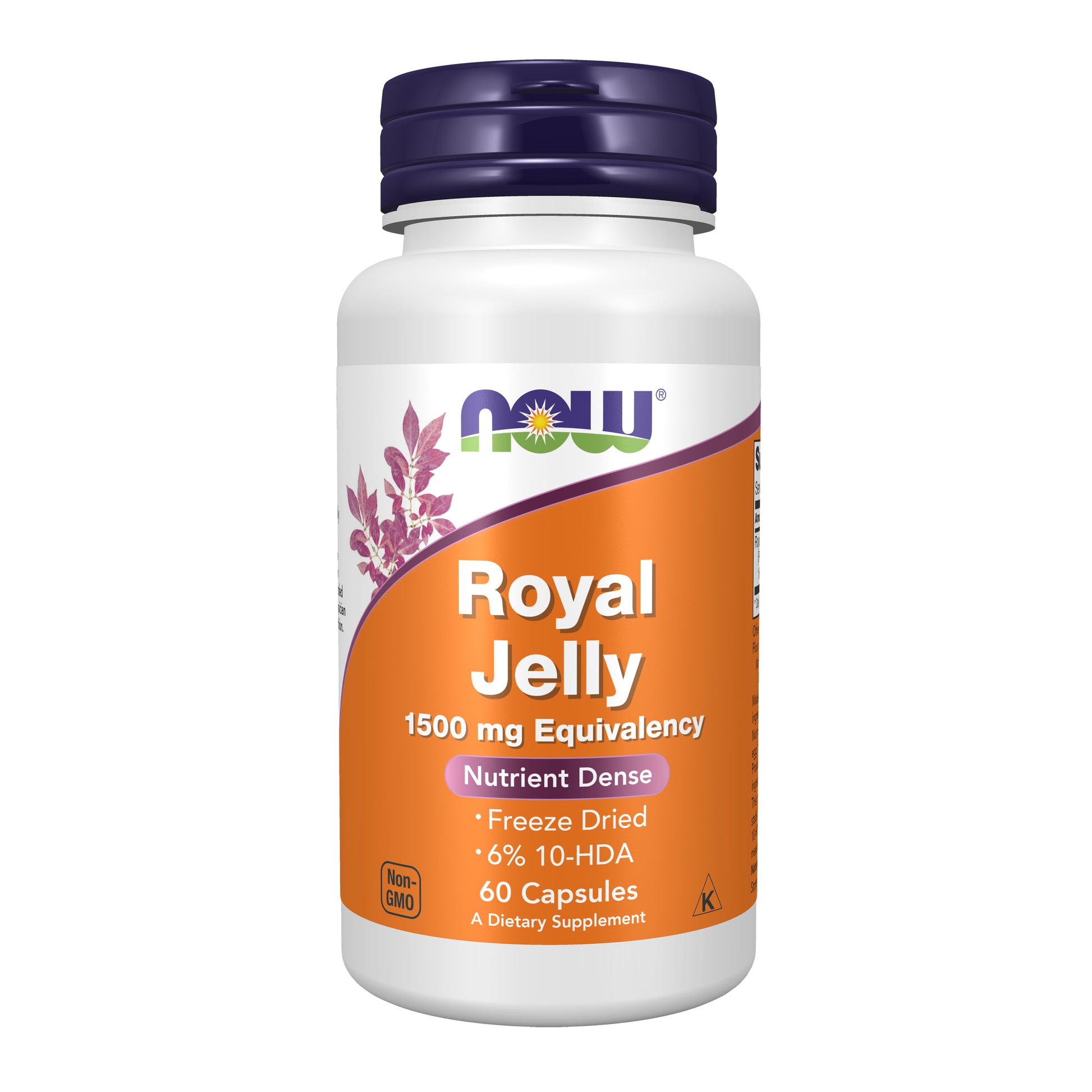 now - royal jelly 1500 mg - 60 veg capsules