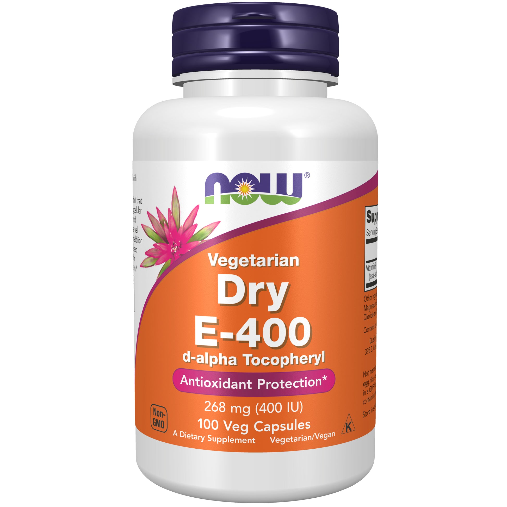now - vitamin e-400 iu - 100 veg capsules