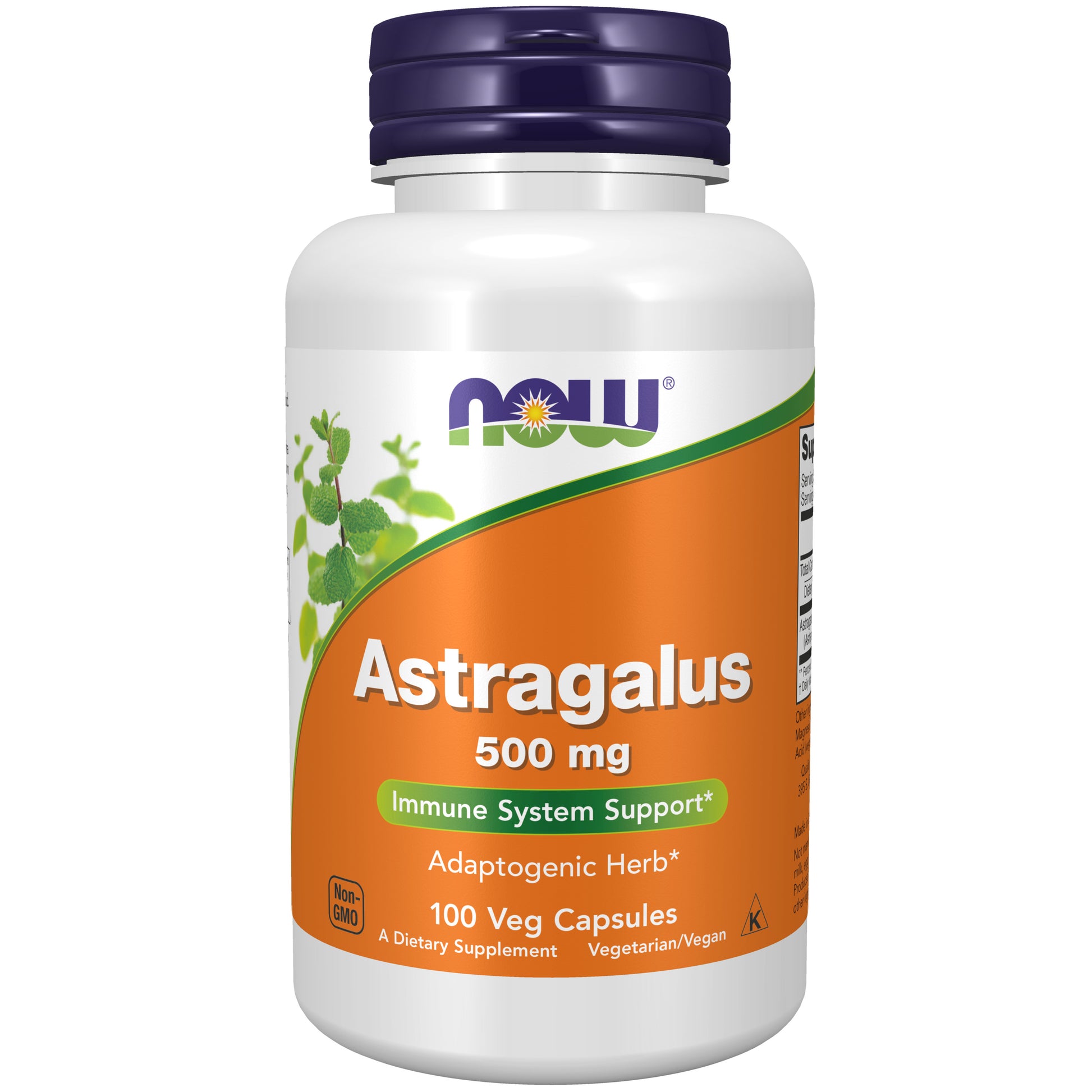 now - astragalus (astragalus membranaceus) 500 mg - 100 capsules