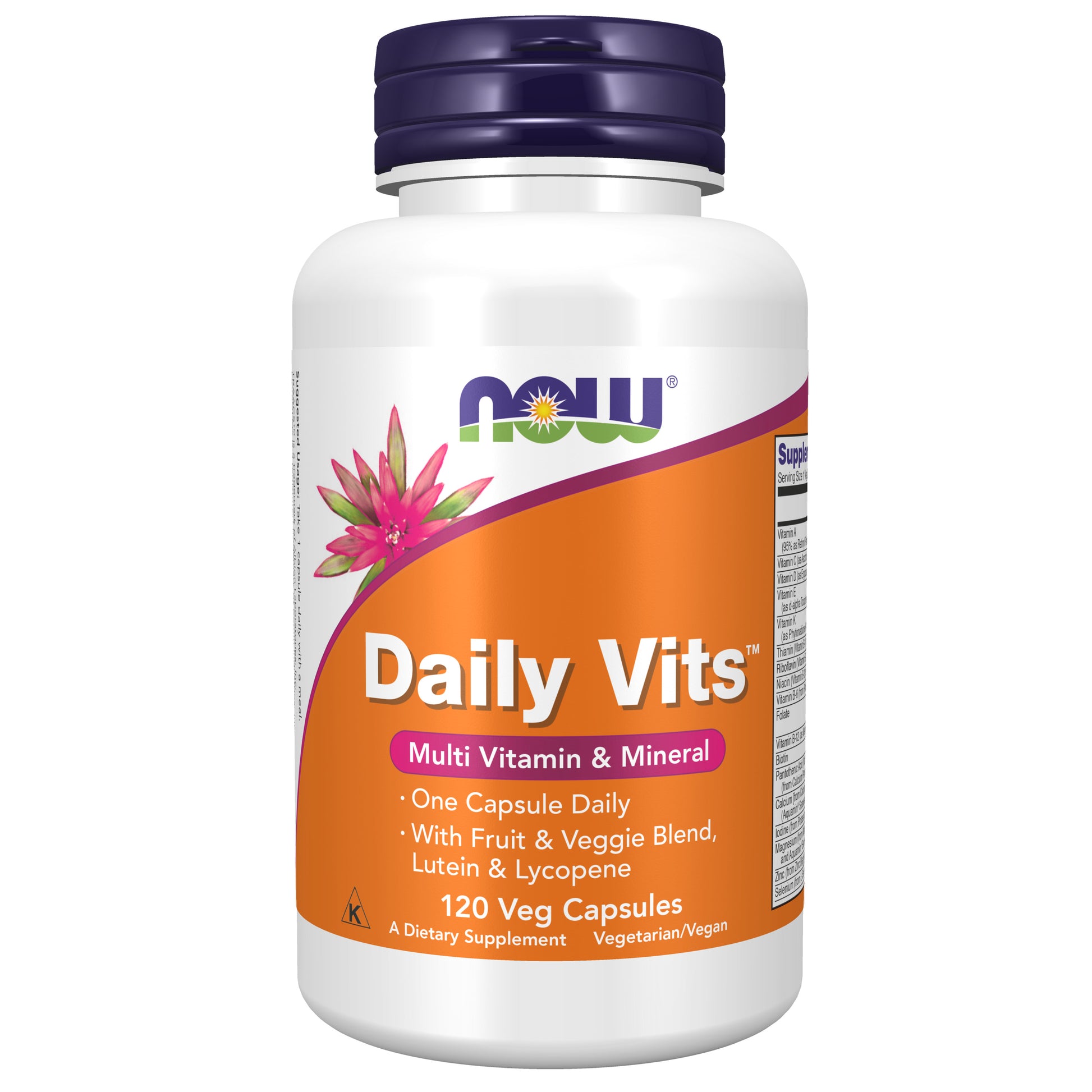 now - daily vits™ - 120 veg capsules