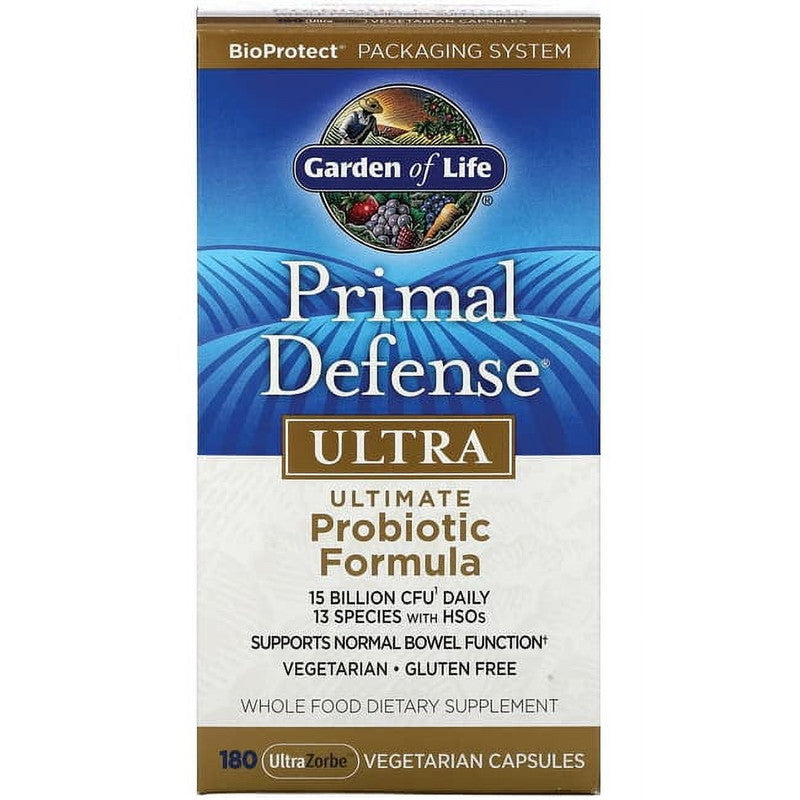 garden of life - primal defense ultra - 180 vcaps