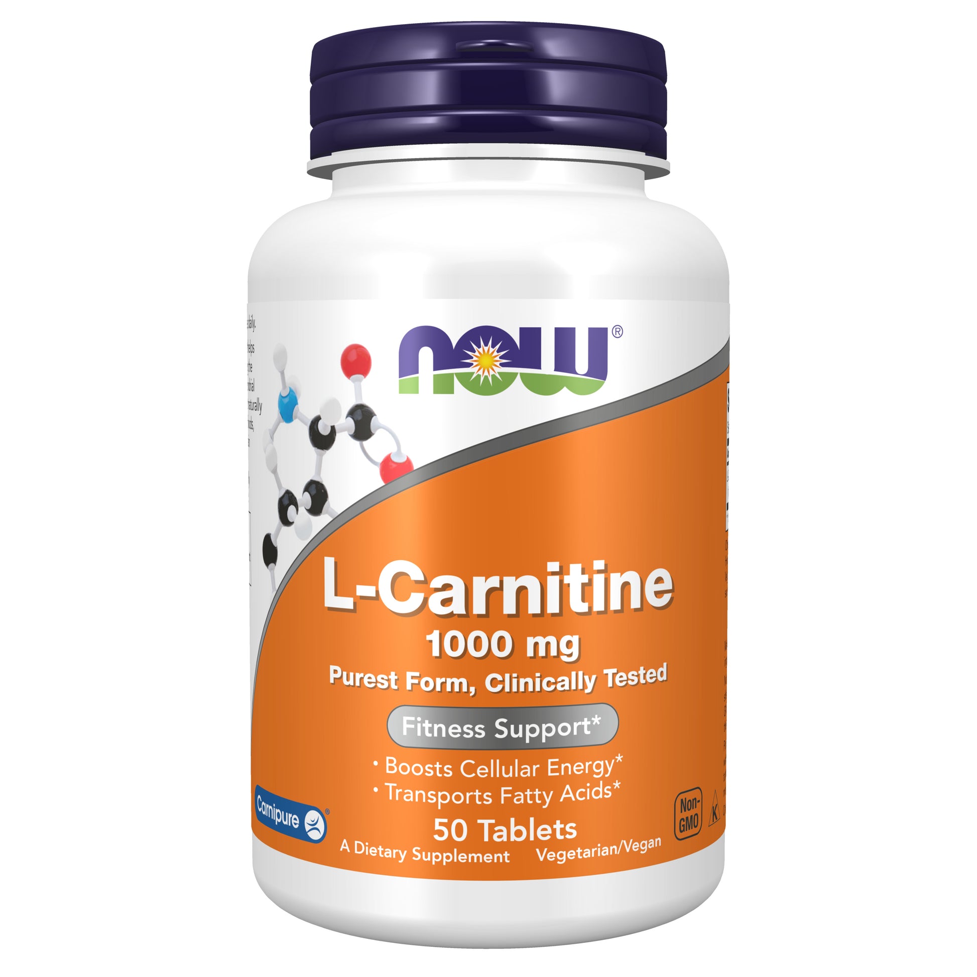 now - l-carnitine 1,000 mg - 50 tablets