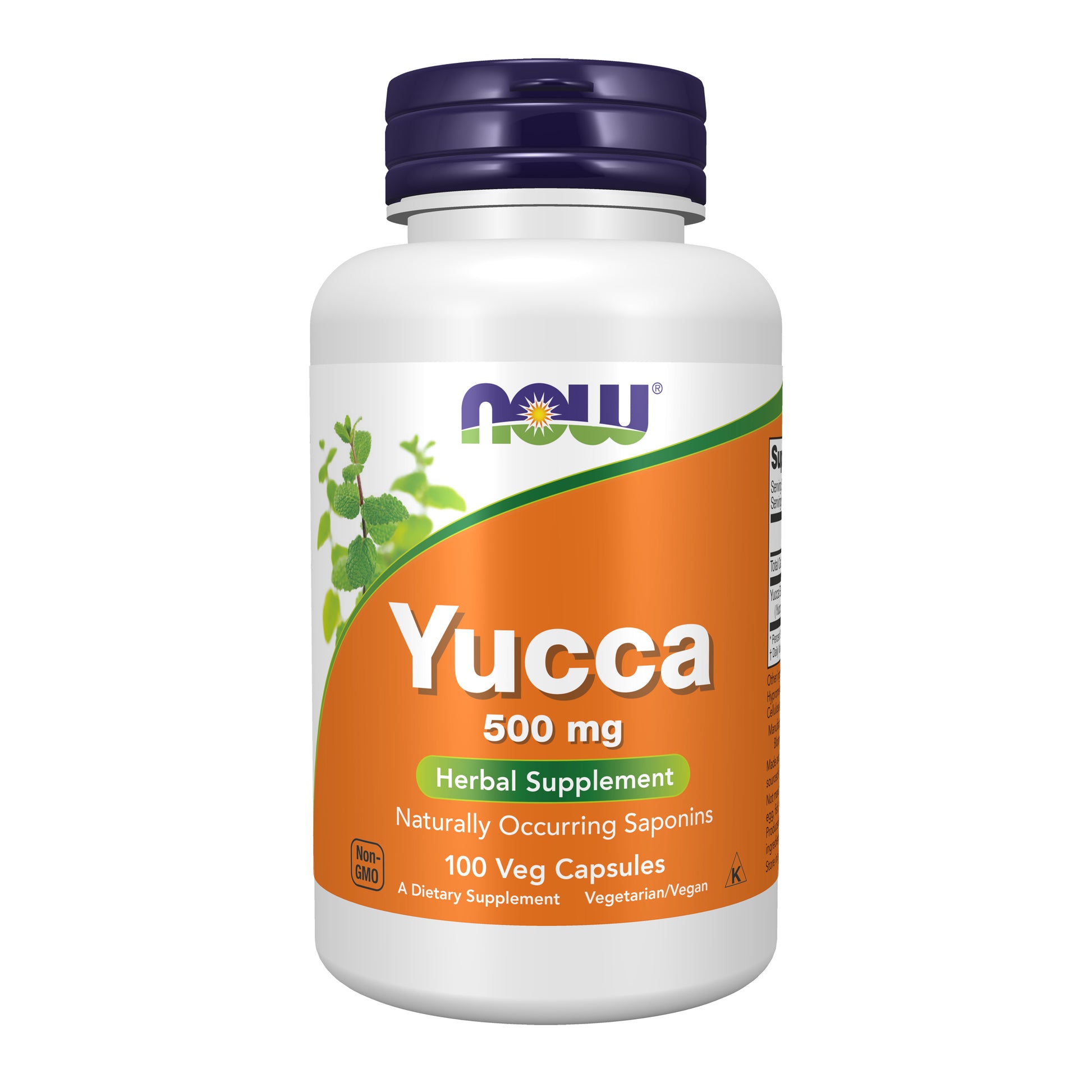 now - yucca (yucca spp.) 500 mg - 100 capsules