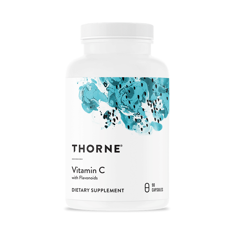 thorne - vit c w/flavonoids 500mg - 90 caps