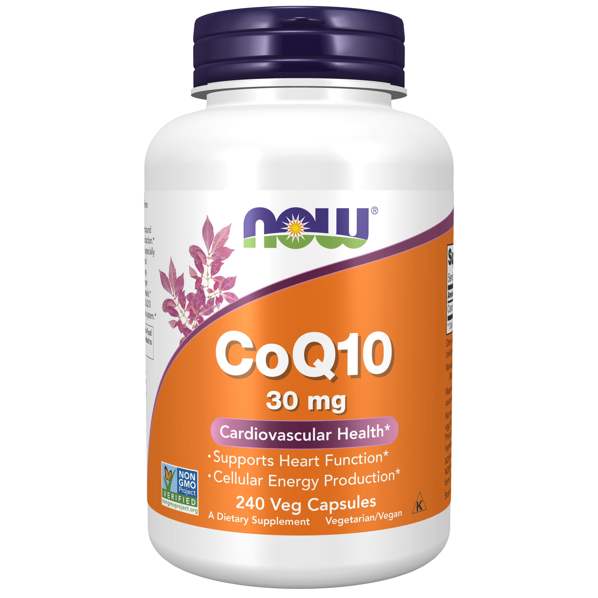 now - coq10 30 mg - 240 veg capsules
