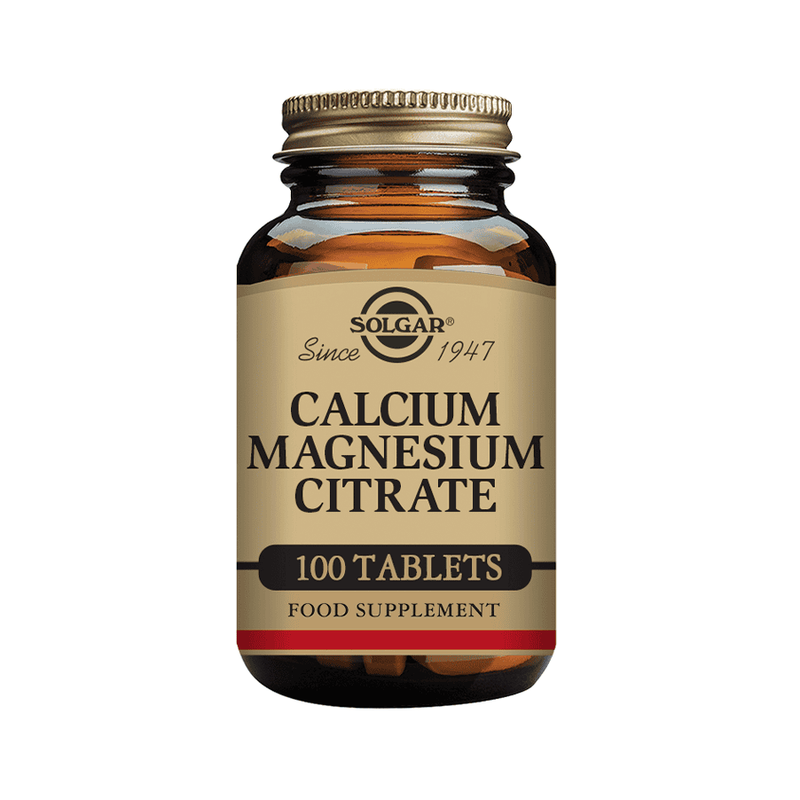 solgar - calcium magnesium citrate - 100 tabs