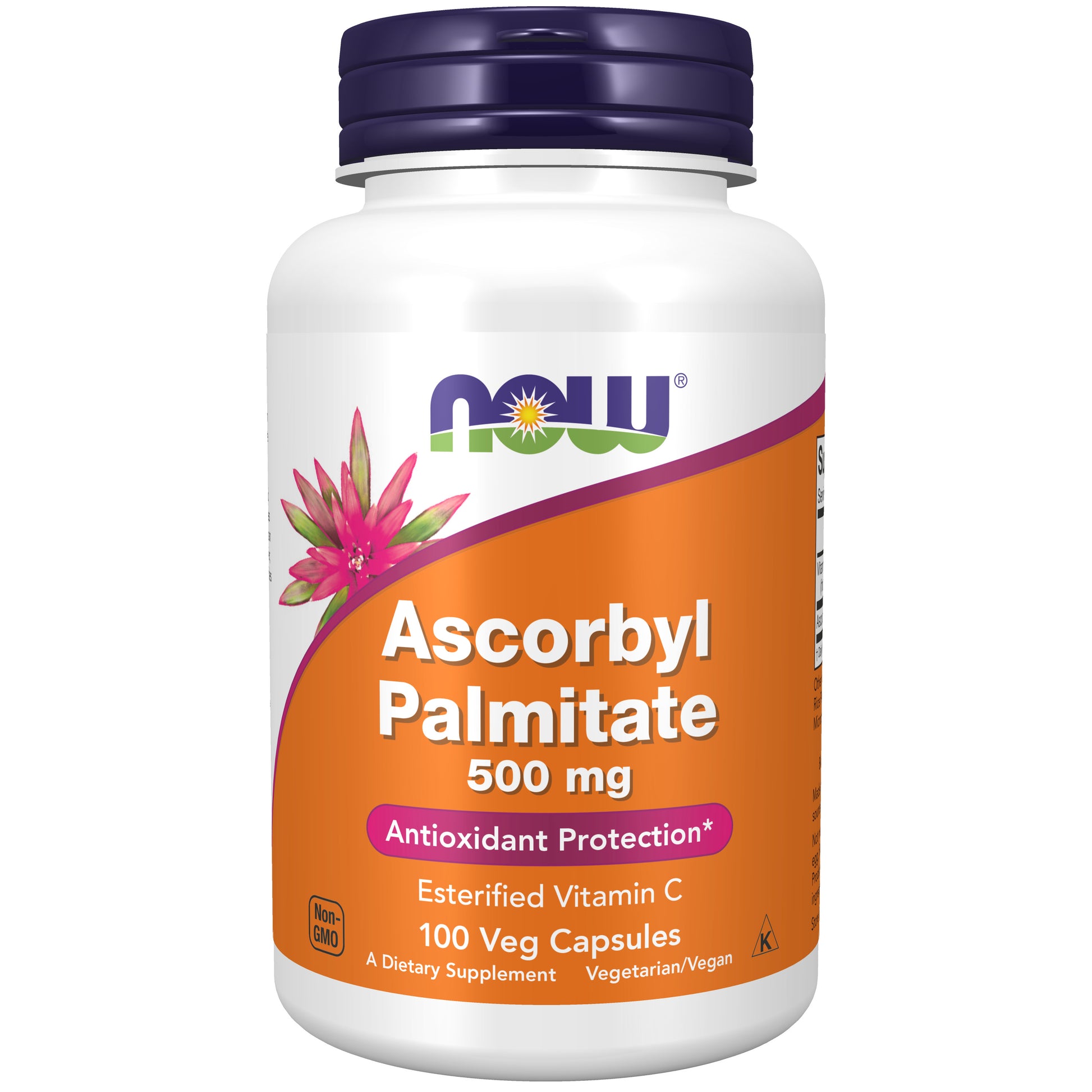now - ascorbyl palmitate 500 mg - 100 veg capsules