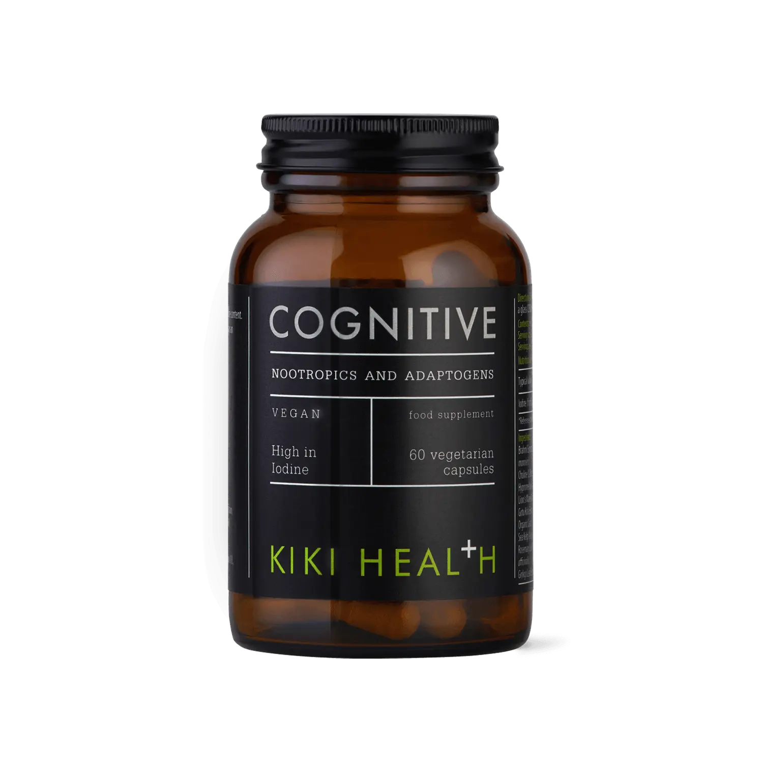 cognitive - 60 cápsulas vegetales - kiki health