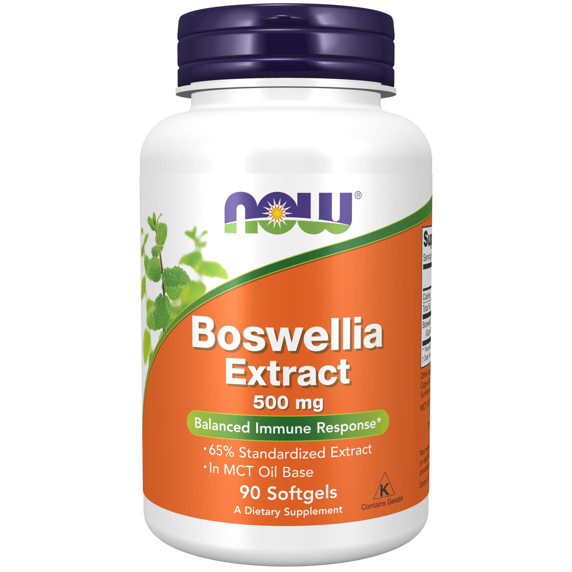 now - boswellia extract 500 mg - 90 softgels