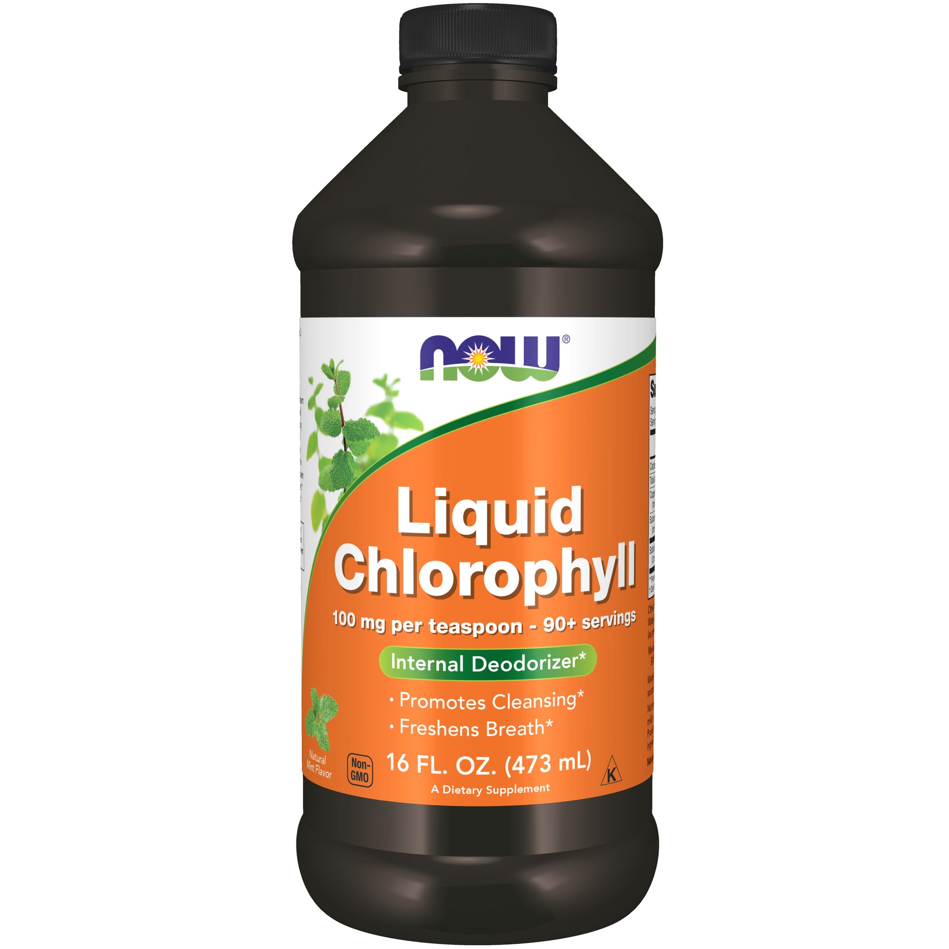 now - liquid chlorophyll super concentrated, 473ml