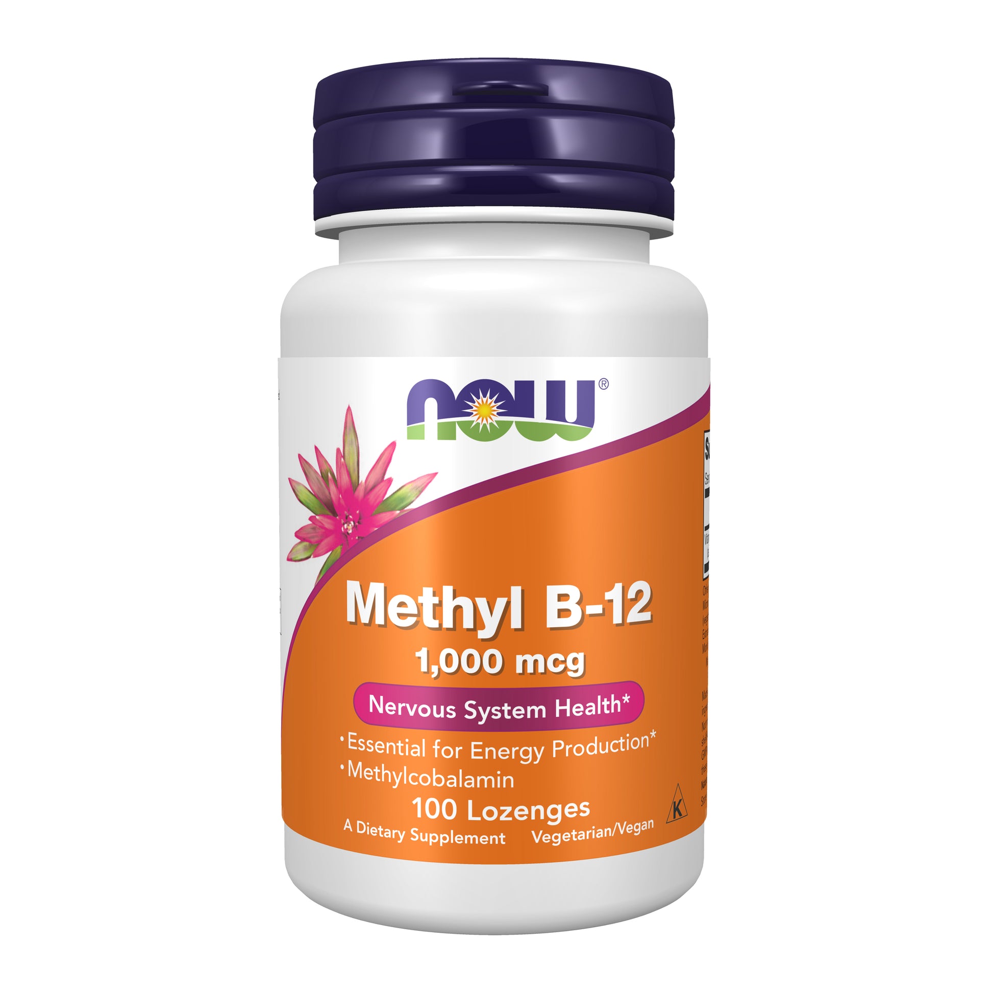 now - methyl b-12 1,000 mcg - 100 lozenges