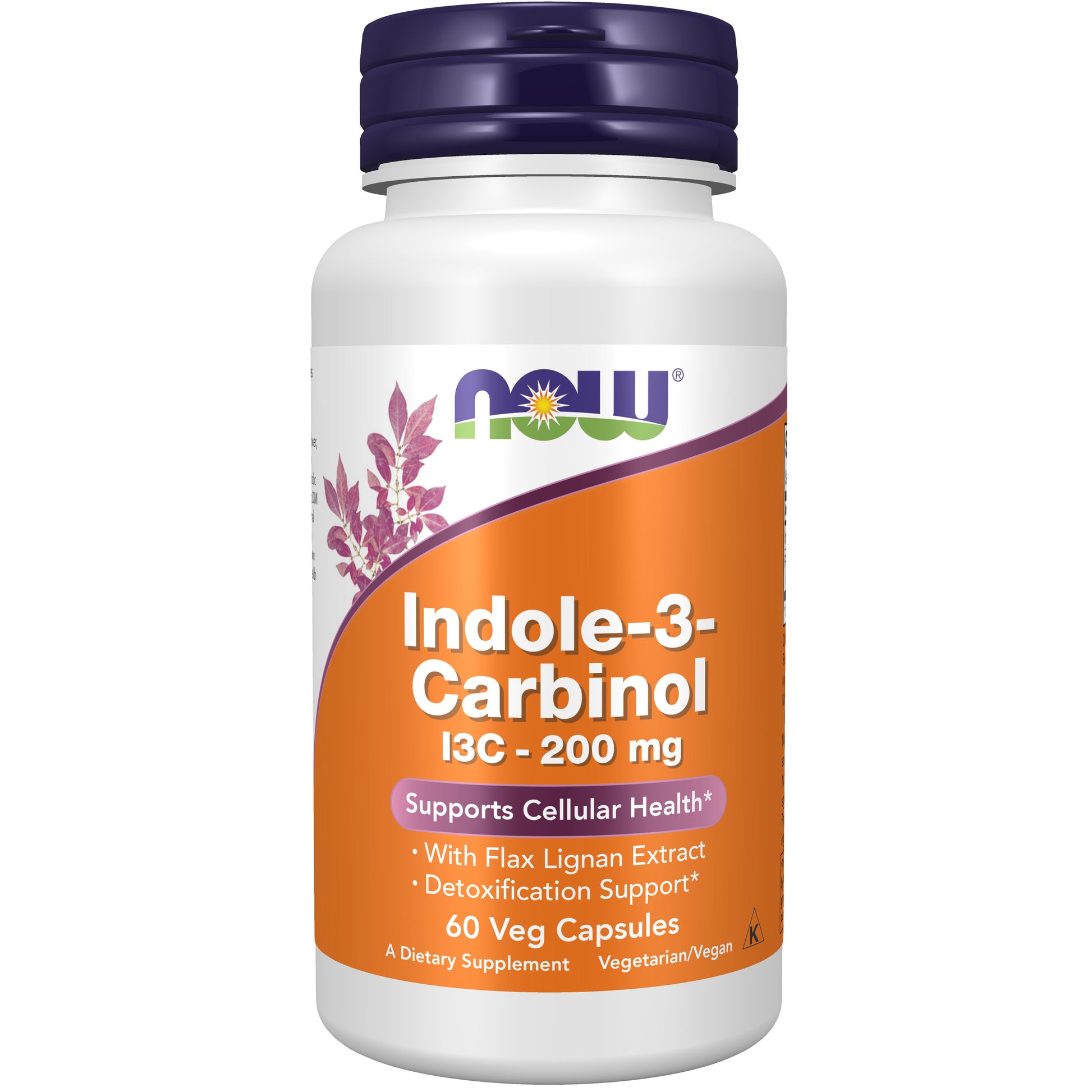 now - indole-3-carbinol 200 mg - 60 veg capsules