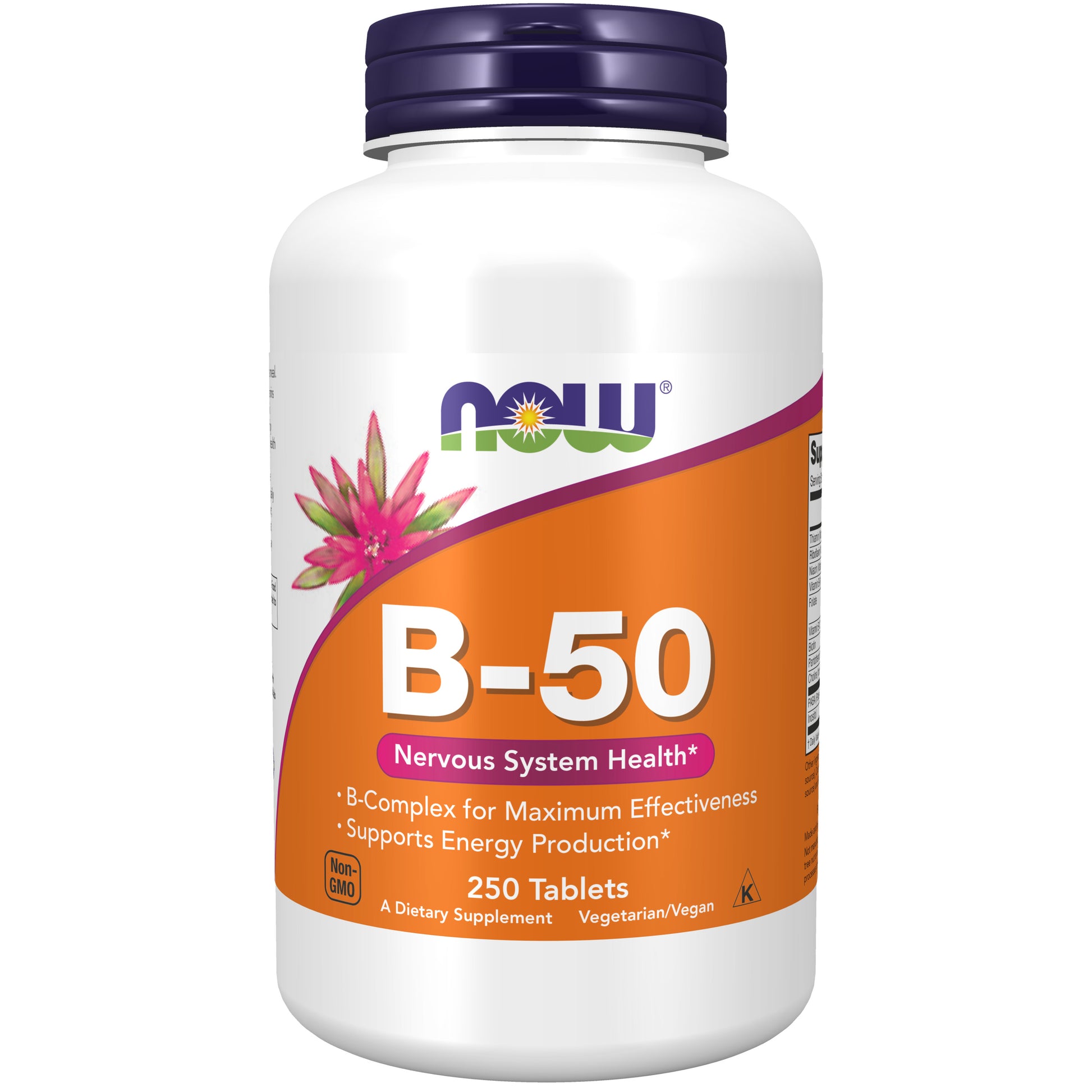 now - vitamin b-50 mg - 250 tablets