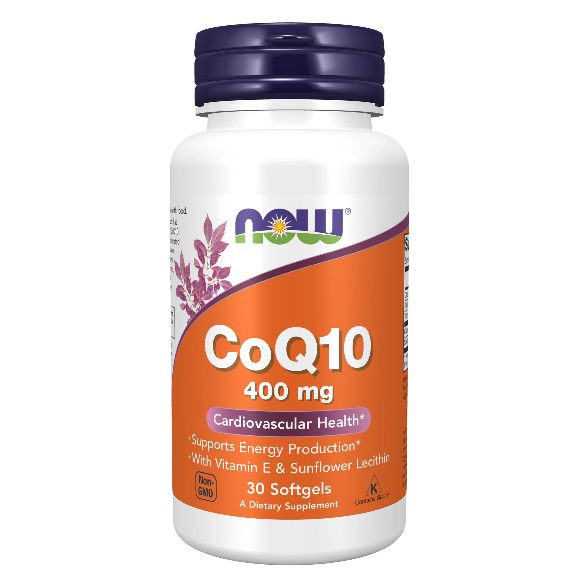 now - coq10 400 mg - 30 softgels