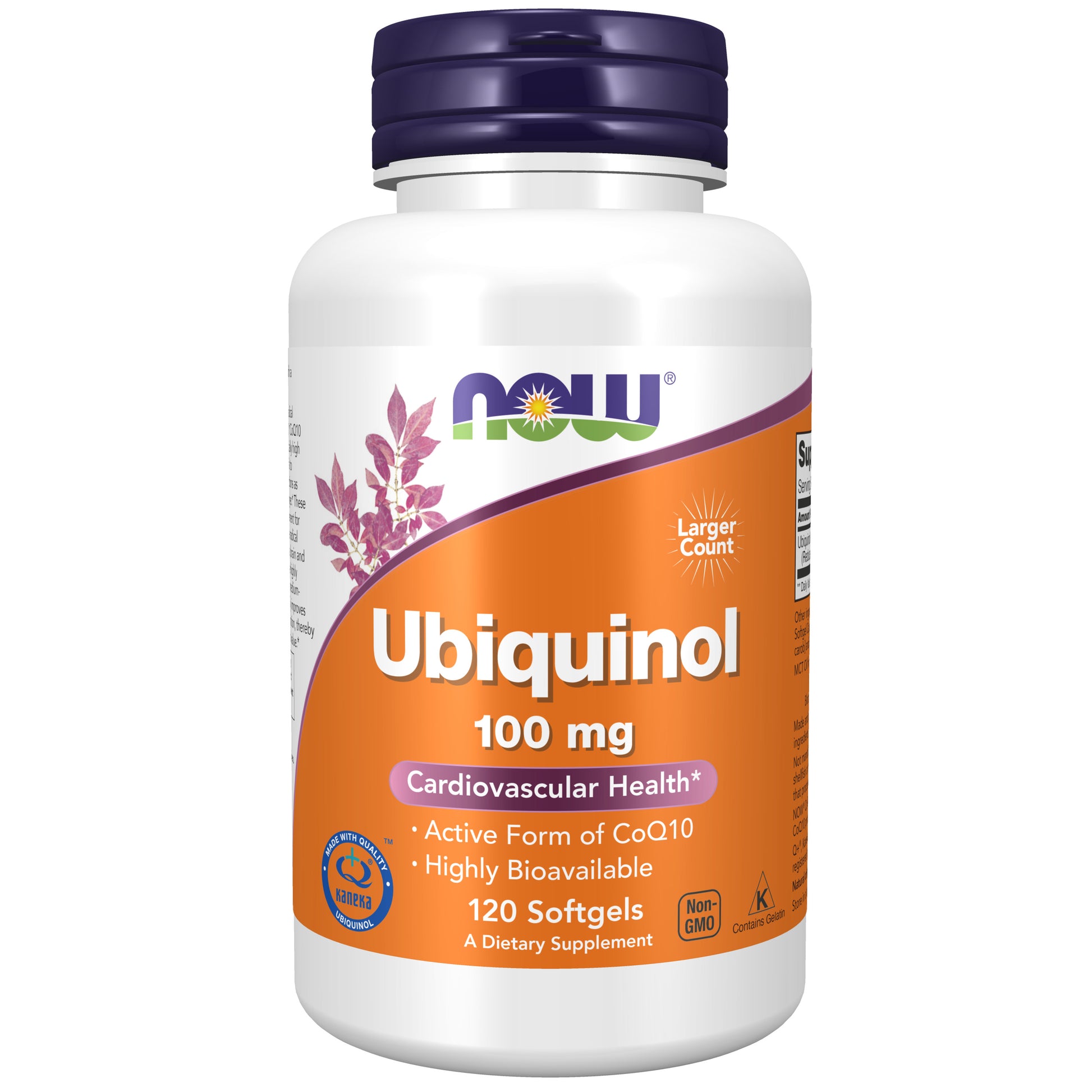 now - ubiquinol 100 mg) - 120 softgels