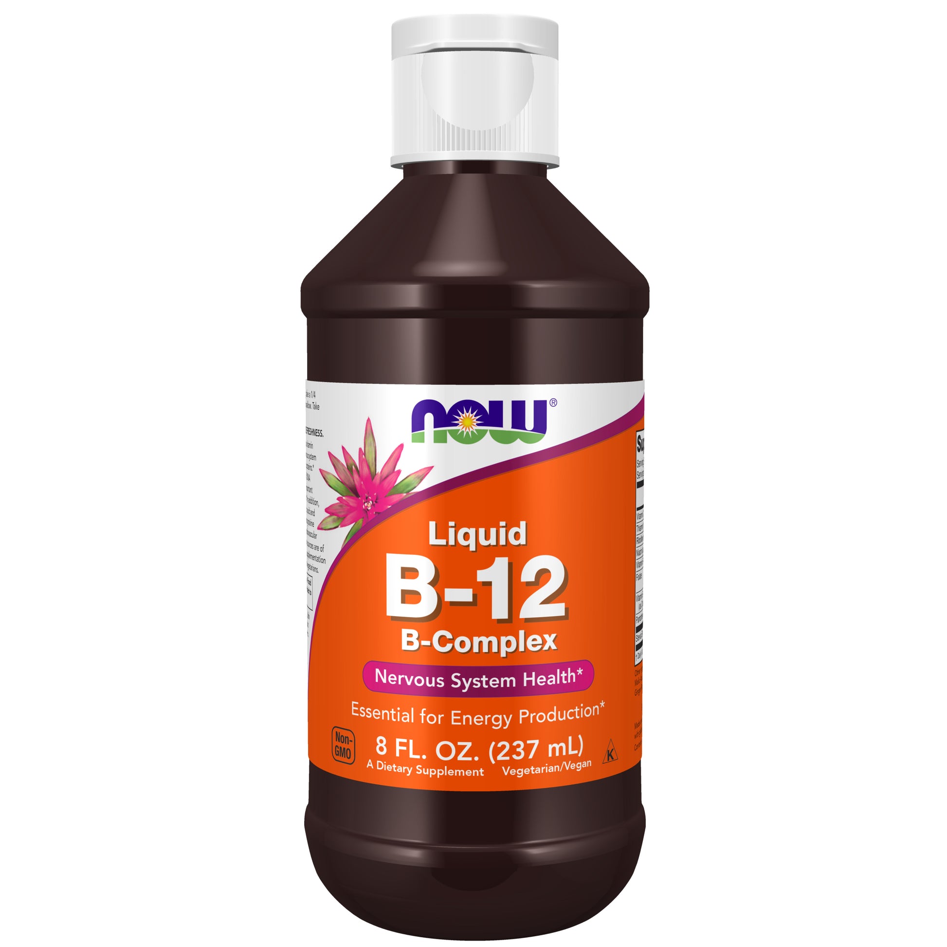 now - vitamin b-12 complex liquid, 237ml