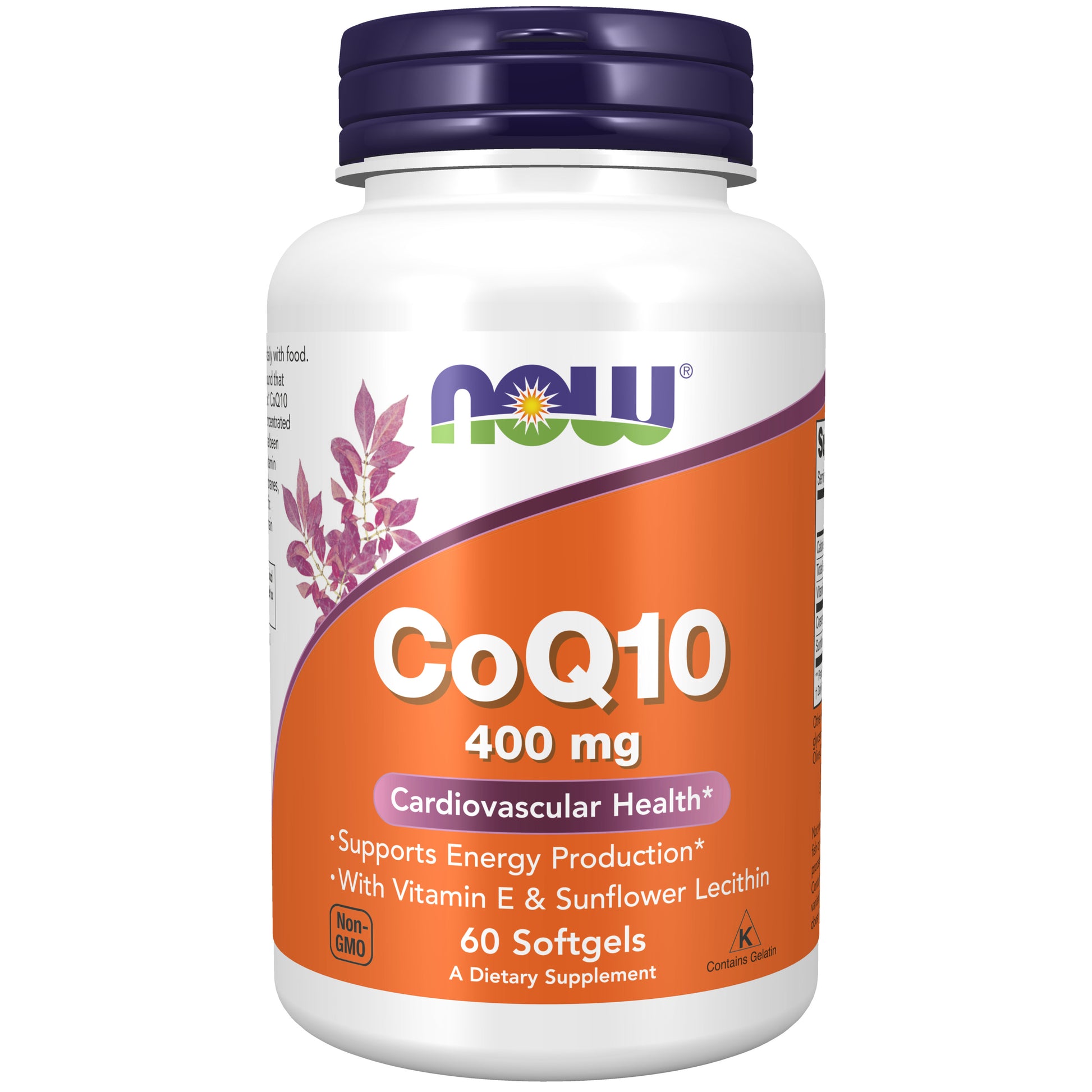 now - coq10 400 mg - 60 softgels