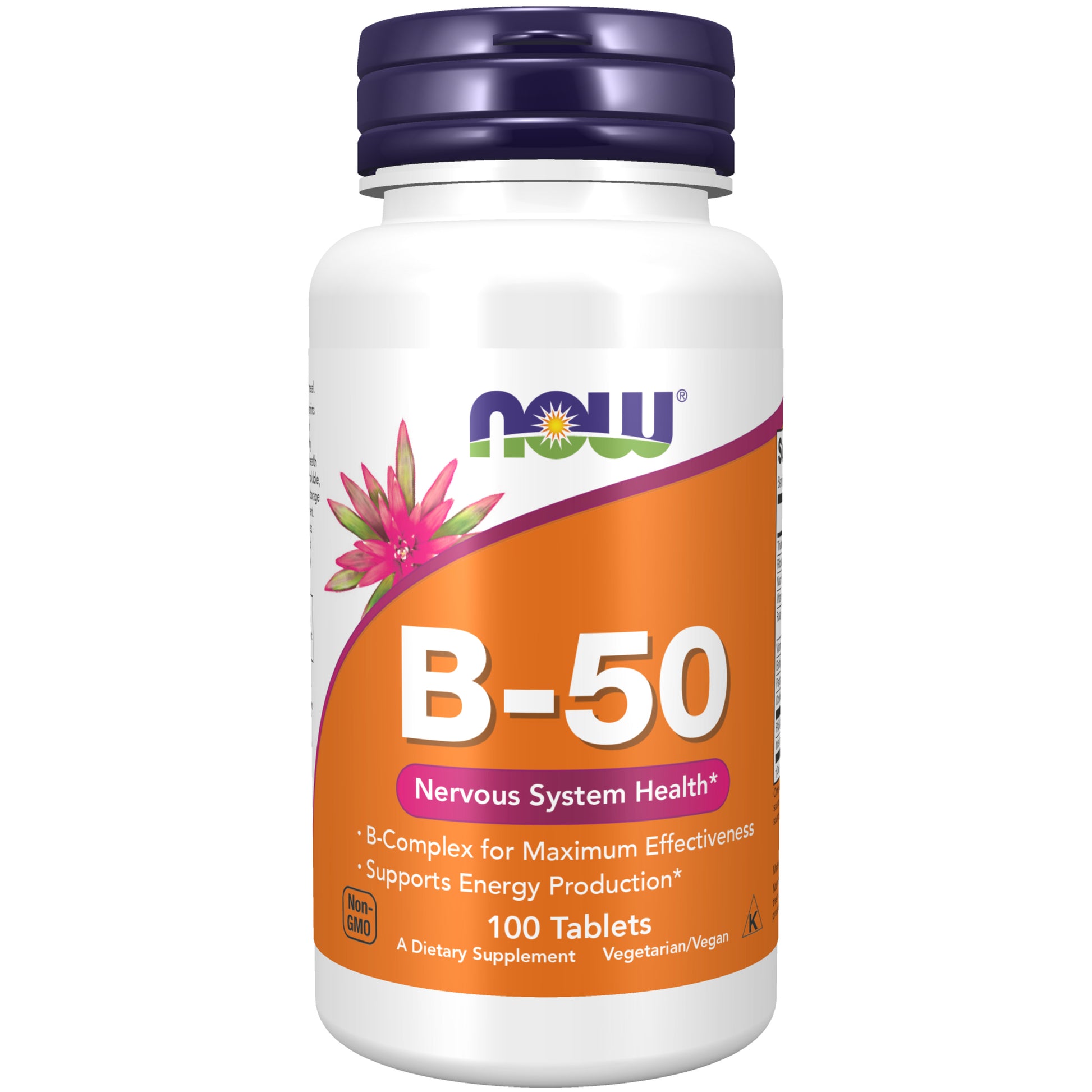 now - vitamin b-50 mg - 100 tablets