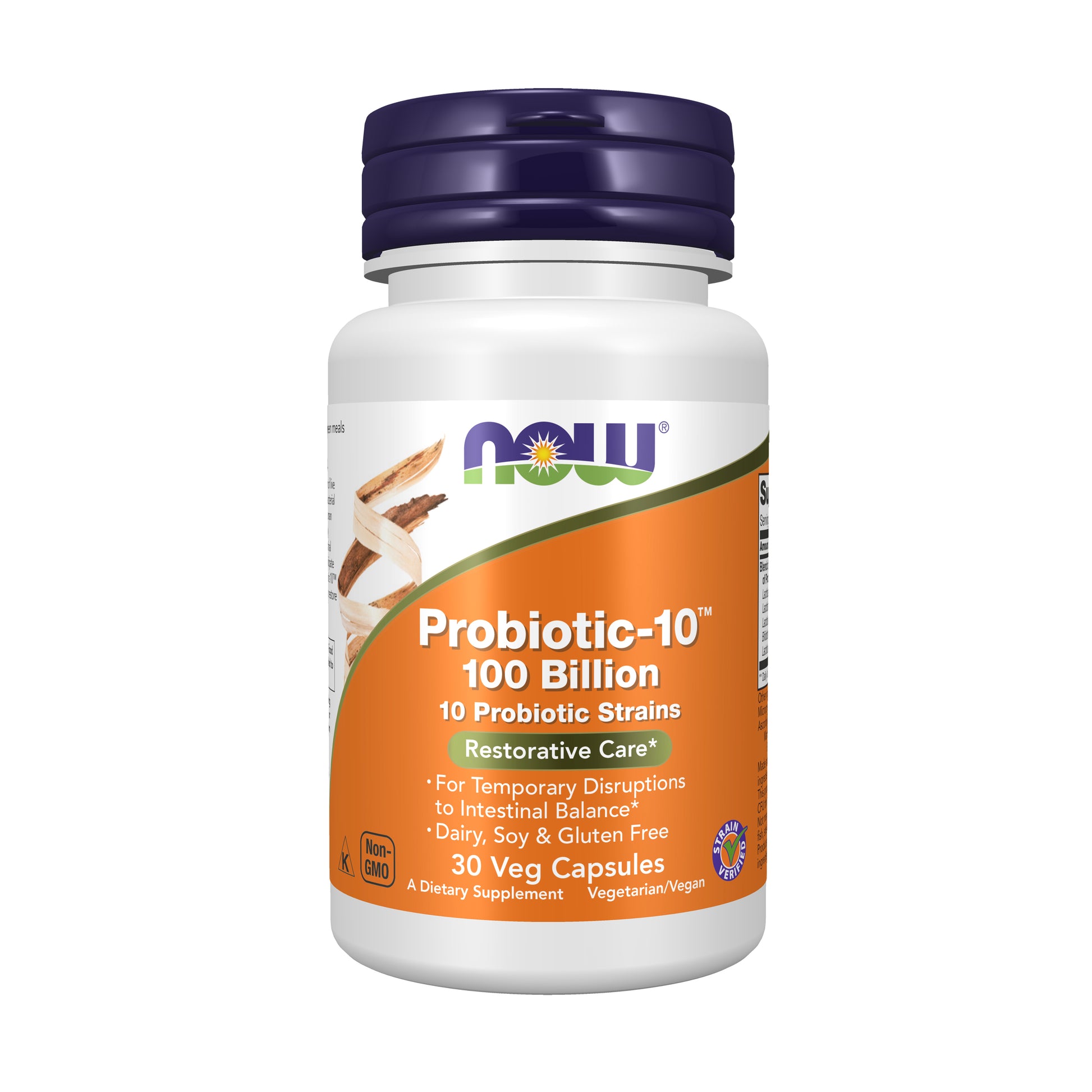 now - probiotic-10™, 100 billion - 30 veg capsules