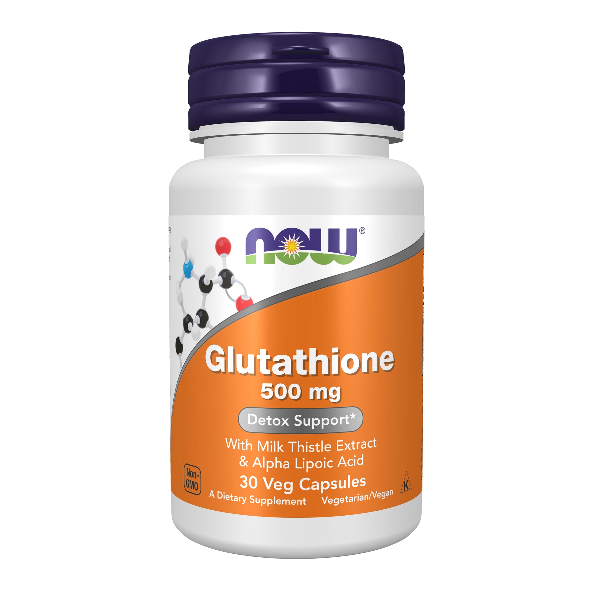 now - glutathione 500 mg - 30 veg capsules