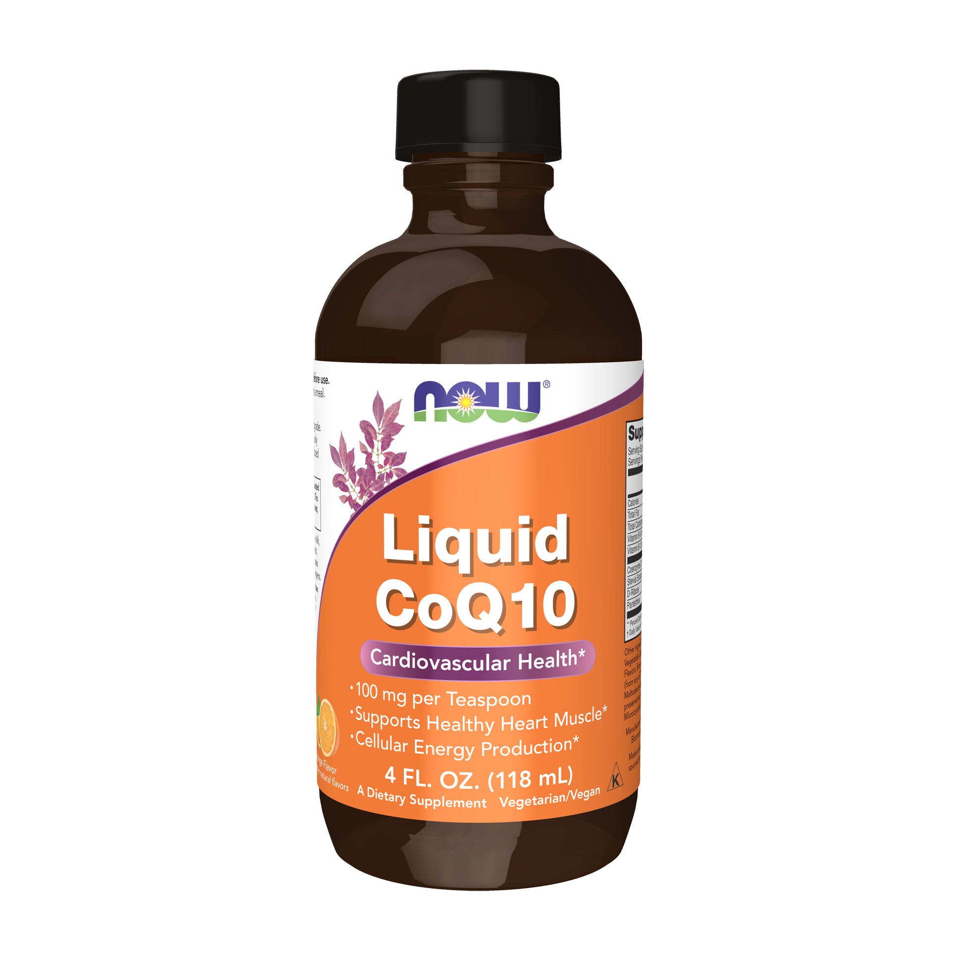 now - coq10 liquid 100 mg, 118ml