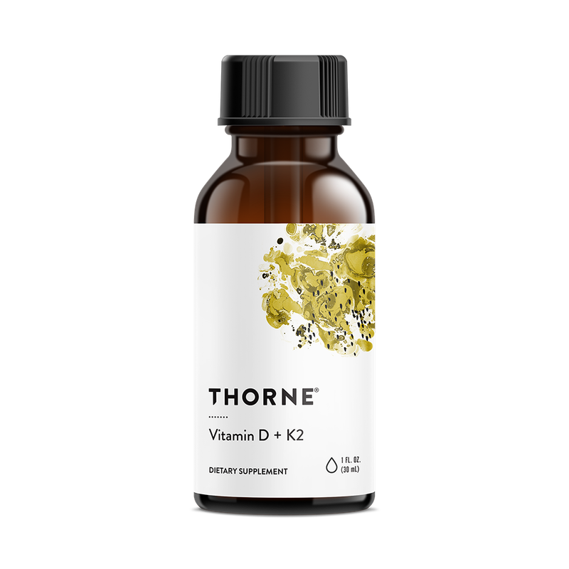 thorne - vitamin d/k2 liquid - 30ml