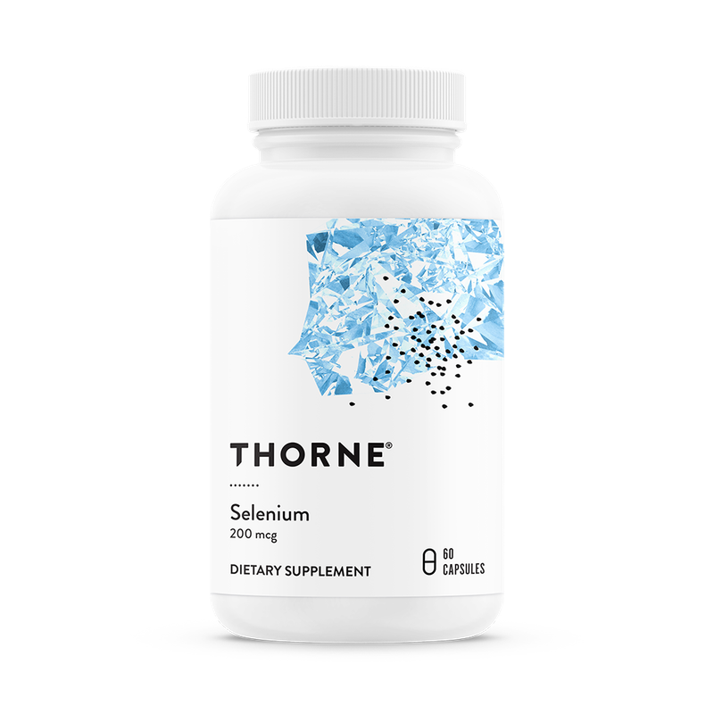 thorne - selenium 200mcg - 60 caps