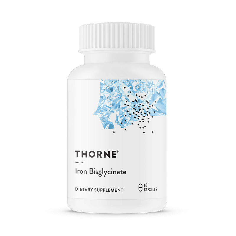 thorne - iron bisglycinate - 60 caps