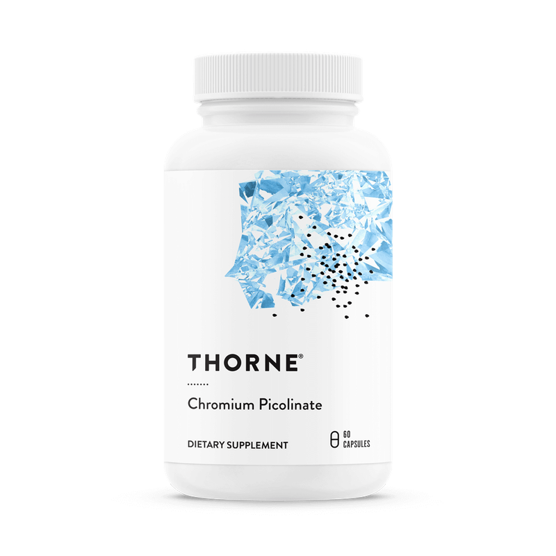thorne - chromium picolinate 500mg - 60 caps
