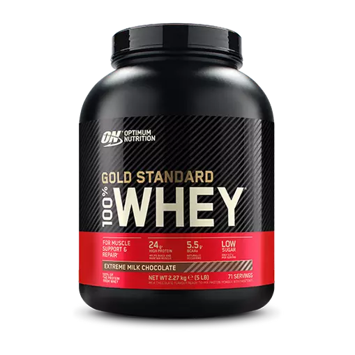 on 100% whey gold standard - 2,27kg - optimum nutrition