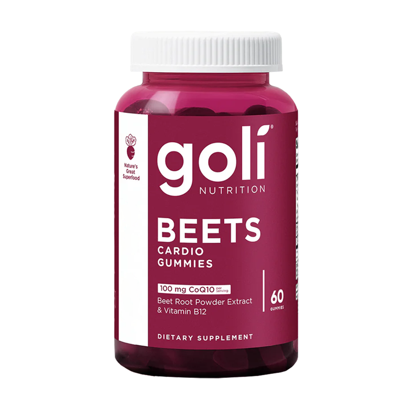 goli nutrition - beets cardio - 60 gummies