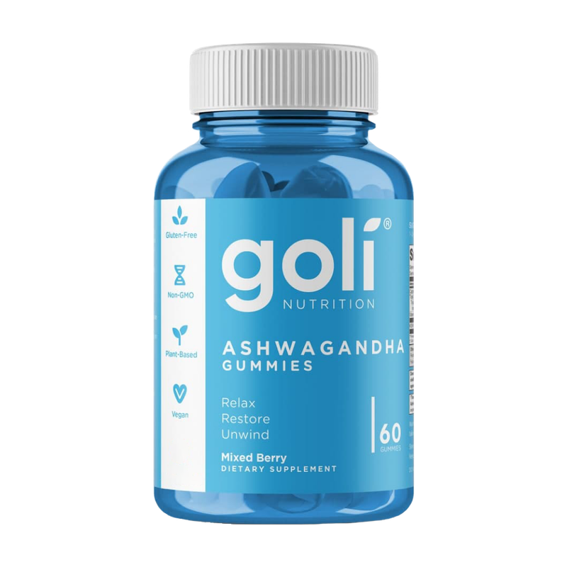 goli nutrition - ashwagandha - 60 gummies