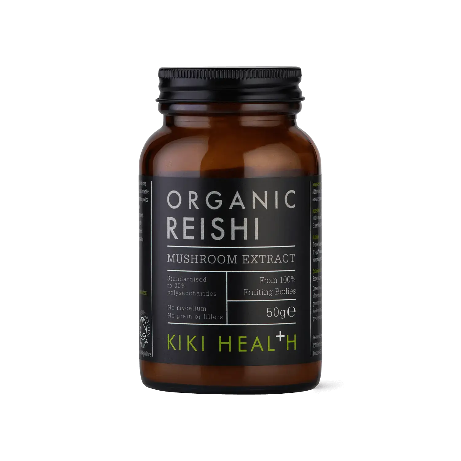 reishi extracto 400mg - 60 cápsulas vegetales - kiki health