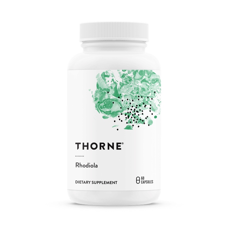 thorne - rhodiola 100mg - 60 capsules
