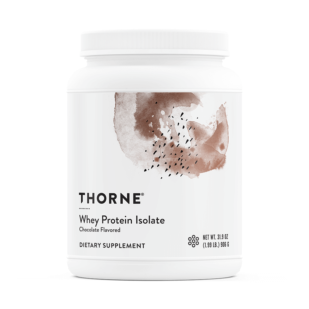 whey protein isolate - 908gr chocolate- thorne