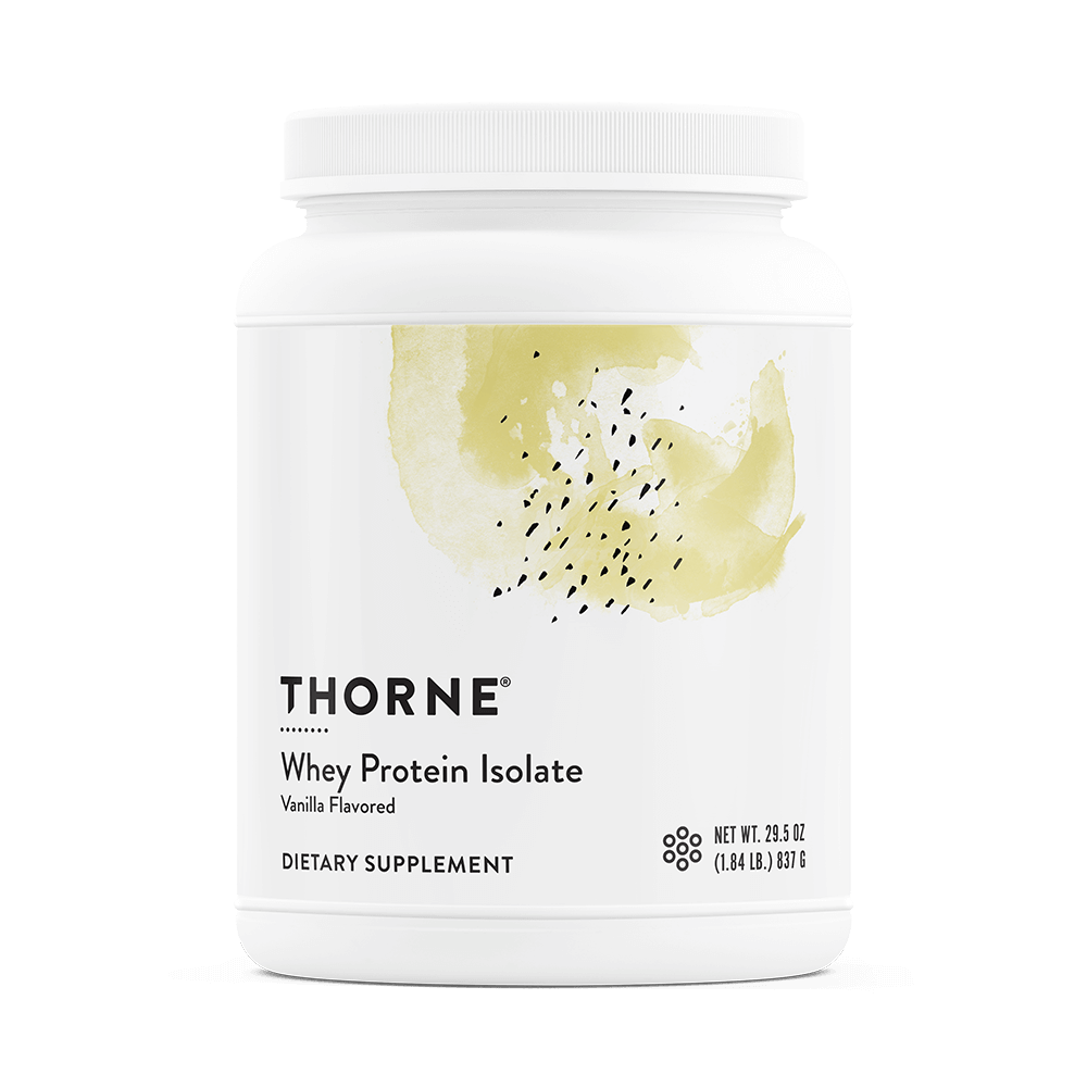 whey protein isolate - 908gr baunilha- thorne